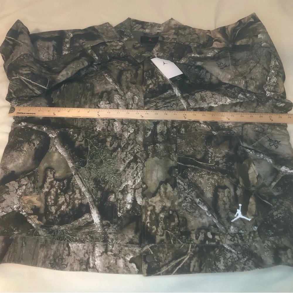 Nike Jordan Flight Chicago Realtree Jacket Camo HV0649-222 Men’s Size XXL